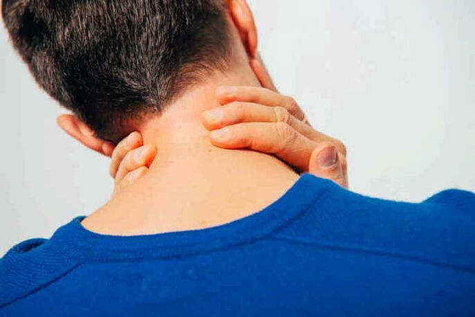 neck pain in osteochondrosis