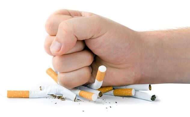 cessation of smoking to prevent neck pain