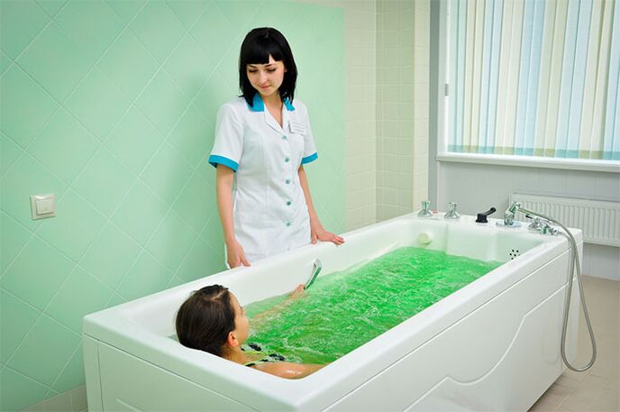The therapeutic bath is an effective procedure in the treatment of arthrosis