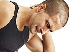 How does the cervical spine manifest osteochondrosis